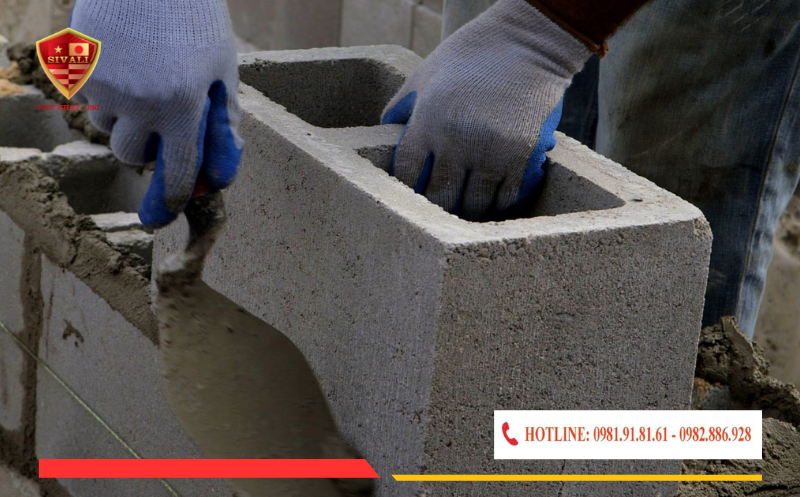 gạch bê tông trong xây dựng